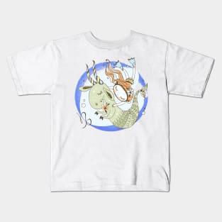 Zodiac Capricorn Cute Kid Design Horoscope Gift Kids T-Shirt